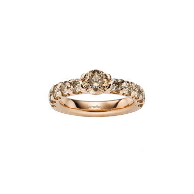 Ringe, Roségold, Leo Wittwer Love Icon Ring