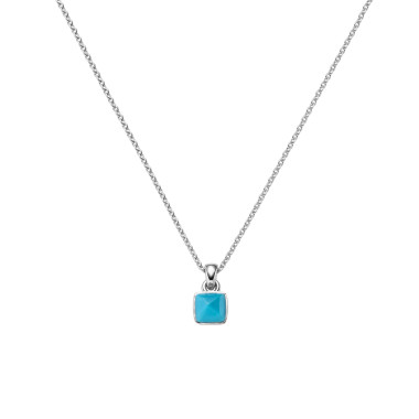 Halsschmuck, Weißgold, Leo Wittwer Sugar Loaf Collier