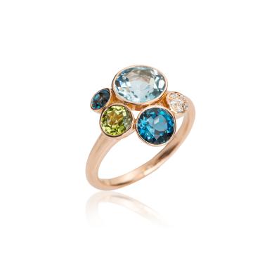 Ringe, Roségold, Peter Fischer Ring