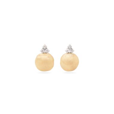 Ohrringe, Weißgold, Marco Bicego Africa Ohrstecker