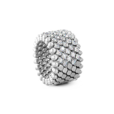         Weißgold, Ringe, Serafino Consoli Brevetto Multi-Size Ring
