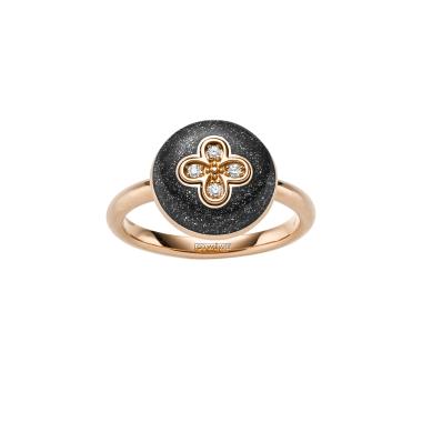 Ringe, Roségold, Leo Wittwer Contemporary Midnight Dreams Ring