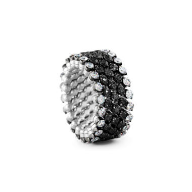 Ringe, Weißgold, Serafino Consoli Brevetto Multi-Size Ring