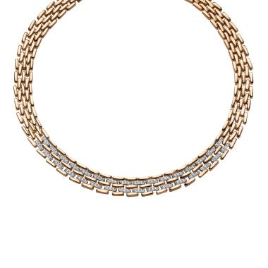Halsschmuck, Roségold, Leo Wittwer Contemporary Collier