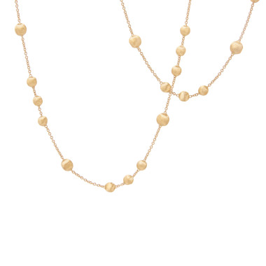 Halsschmuck, Gelbgold, Marco Bicego Afrika Halskette