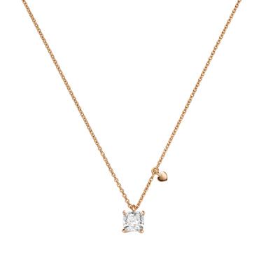 Halsschmuck, Roségold, Leo Wittwer Candlelight Cut Collier