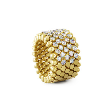         Gelbgold, Ringe, Serafino Consoli Brevetto Multi-Size Ring