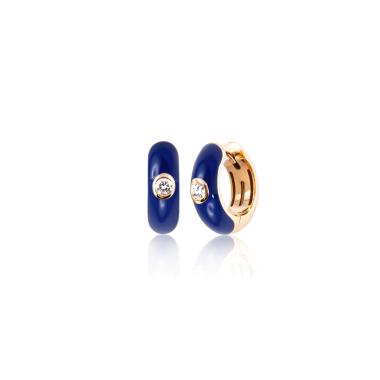 Ohrringe, Roségold, Adolfo Courrier Pair of Earrings