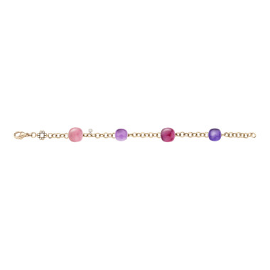 Armschmuck, Roségold, Bigli Mini Sweety Armband