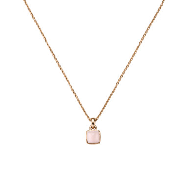 Halsschmuck, Roségold, Leo Wittwer Sugar Loaf Collier