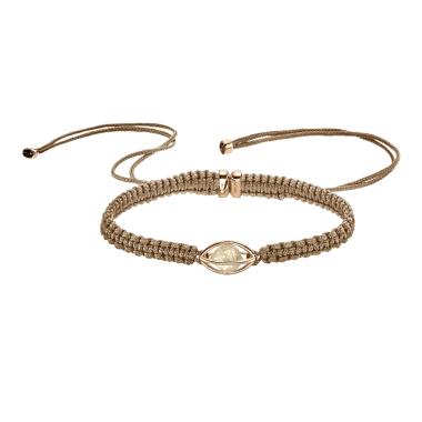 Armschmuck, Textil, Leo Wittwer Rough Cut® Macramé Armband