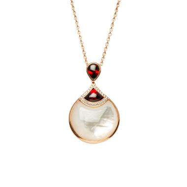 Halsschmuck, Roségold, Peter Fischer Collier