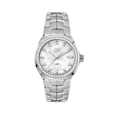Damenuhr, Quarzwerk, TAG Heuer TAG HEUER LINK DATE