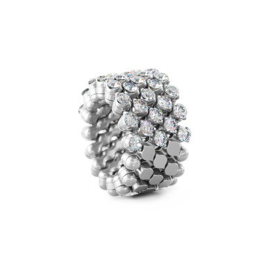         Weißgold, Ringe, Serafino Consoli Brevetto Multi-Size Ring