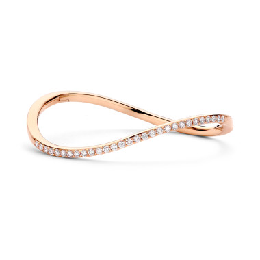         Roségold, Armschmuck, Bigli Infinity Armreif