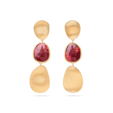 Ohrringe, Gelbgold, Marco Bicego Lunaria Color Ohrringe