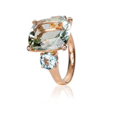 Ringe, Roségold, Peter Fischer Ring