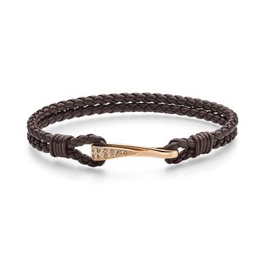 Armschmuck, Roségold, Leo Wittwer Men Armband
