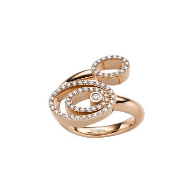 Ringe, Roségold, Leo Wittwer Panta rhei® Ring