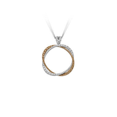 Halsschmuck, Weißgold, Leo Wittwer Panta rhei® Anhänger