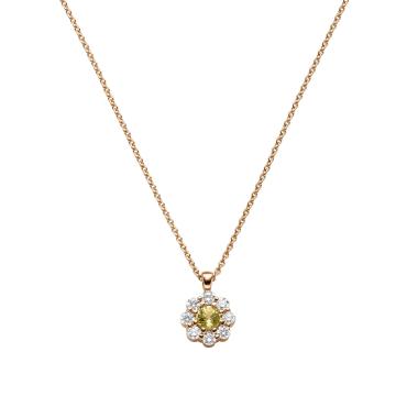 Halsschmuck, Roségold, Leo Wittwer Contemporary Collier