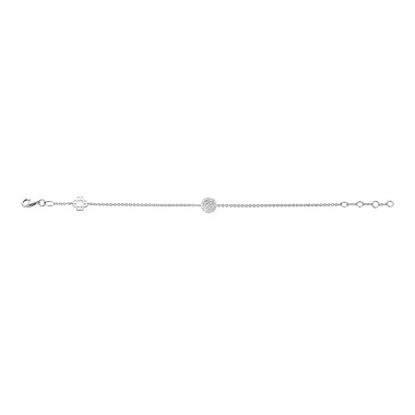         Weißgold, Armschmuck, Bigli Mini Waves Bracelet