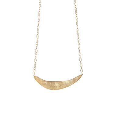 Halsschmuck, Gelbgold, Marco Bicego Lunaria Halskette