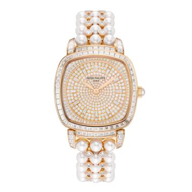 Damenuhr, Handaufzug, Patek Philippe Gondolo