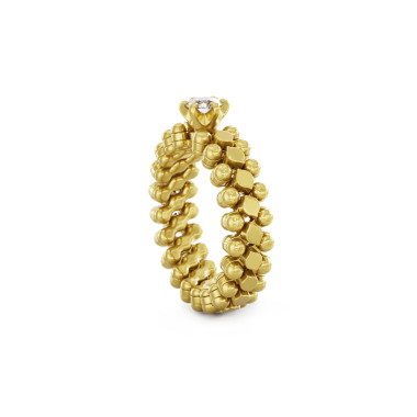         Gelbgold, Ringe, Serafino Consoli Brevetto Solitaire Multi-Size Ring