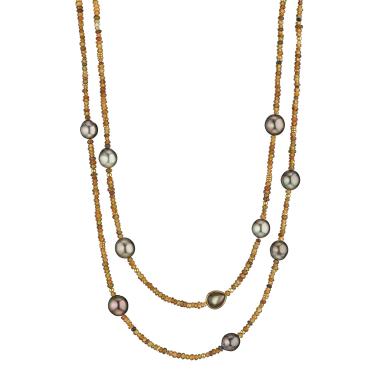 Halsschmuck, Gelbgold, Gellner Big Bang Collier