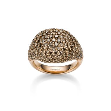 Ringe, Roségold, Leo Wittwer Contemporary Ring