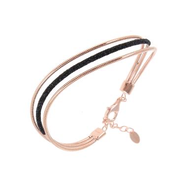 Armschmuck, Silber rot/rosé-vergoldet, Pesavento Polvere Di Sogni Armband