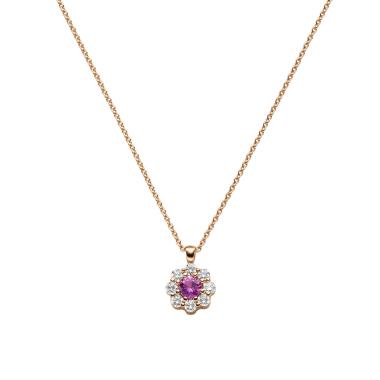 Halsschmuck, Roségold, Leo Wittwer Contemporary Collier