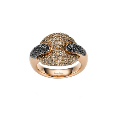 Ringe, Roségold, Leo Wittwer Contemporary Ring