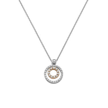         Weißgold, Halsschmuck, Leo Wittwer Panta rhei® Collier