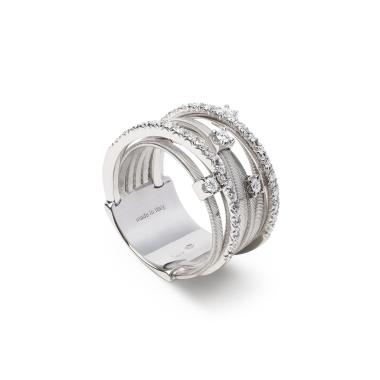 Ringe, Weißgold, Marco Bicego Goa Ring