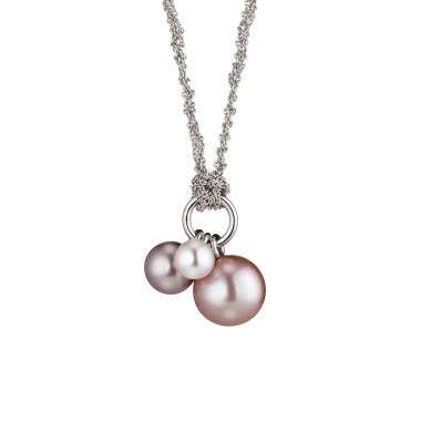         Weißgold, Halsschmuck, Gellner Melange Collier