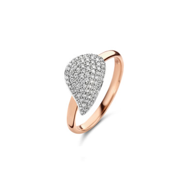         Roségold, Ringe, Bigli Mini Leaves Ring