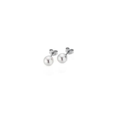 Ohrringe, Weißgold, Gellner BASICS Ohrstecker