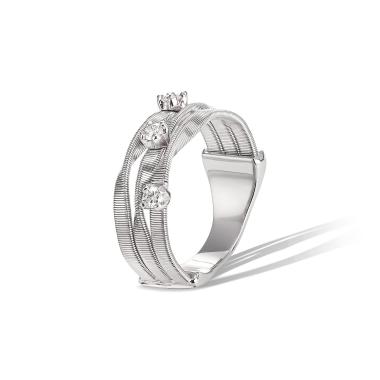 Ringe, Weißgold, Marco Bicego Marrakech Ring