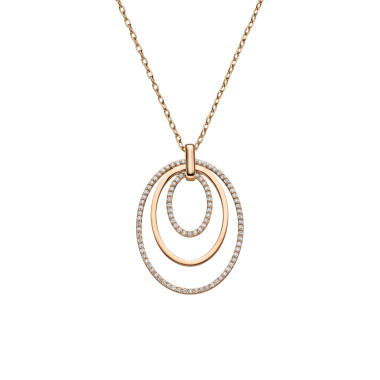         Roségold, Halsschmuck, Leo Wittwer Panta rhei® Anhänger