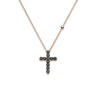 Halsschmuck, Roségold, Leo Wittwer Contemporary Anhänger