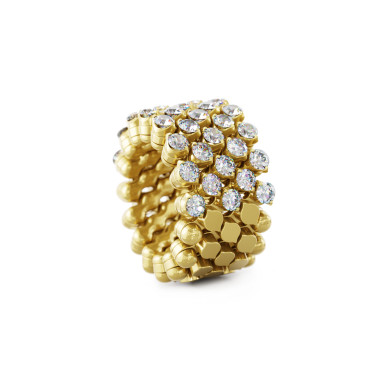         Gelbgold, Ringe, Serafino Consoli Brevetto Multi-Size Ring