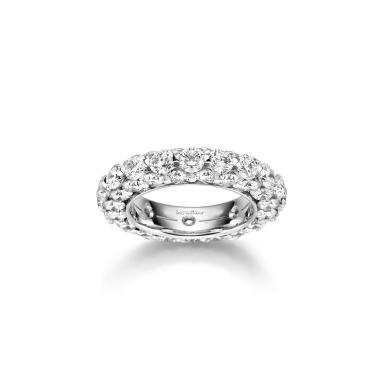 Ringe, Weißgold, Leo Wittwer Candlelight Ring