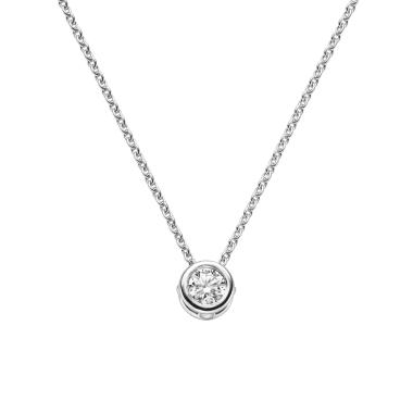Halsschmuck, Weißgold, Leo Wittwer Juwelier Collier
