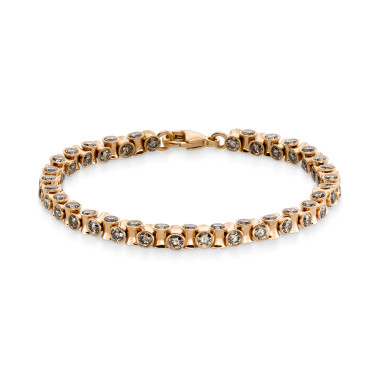 Armschmuck, Roségold, Leo Wittwer Le Tonneau Armband