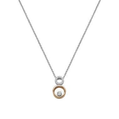 Halsschmuck, Weißgold, Leo Wittwer Panta rhei® Collier