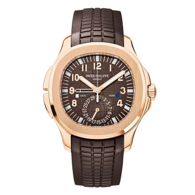         Damen- und Herrenuhr, Automatik, Patek Philippe Aquanaut Travel Time