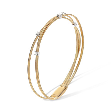 Armschmuck, Weißgold, Marco Bicego Goa Armreif
