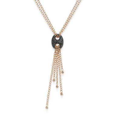 Halsschmuck, Roségold, Leo Wittwer Contemporary Collier